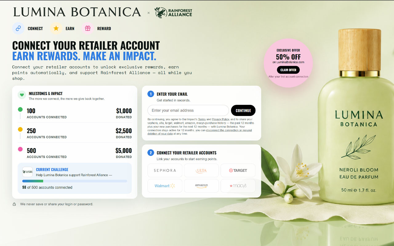 Lumina Botanica demo challenge preview